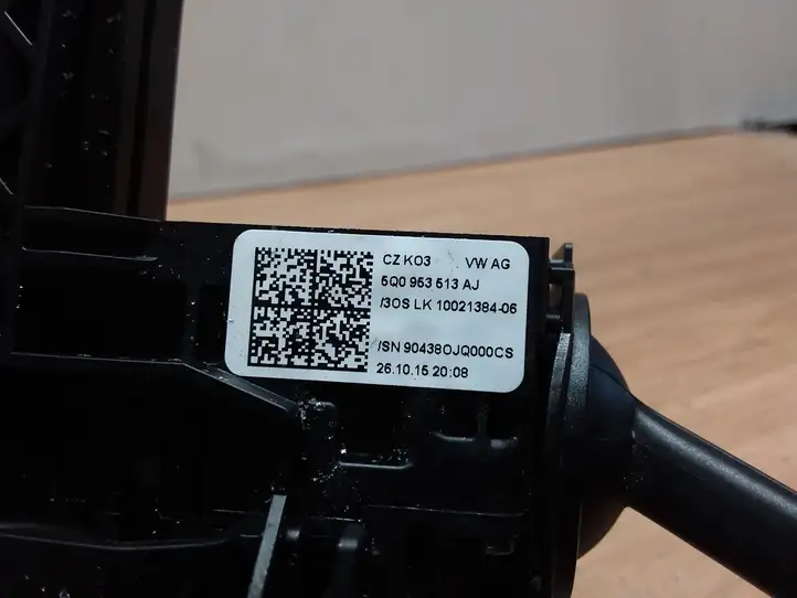 Volkswagen Golf VII (2013 - 2019) 5Q0953549E Контактное кольцо SRS — фото 3