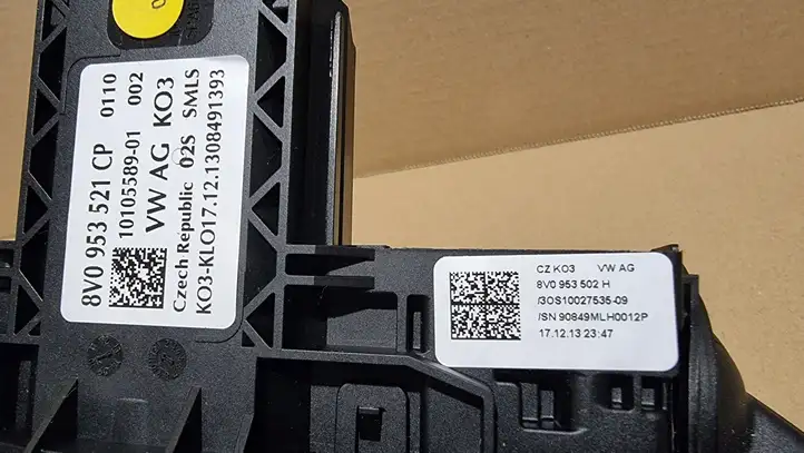 Audi A3/S3 8V (2012 - 2016) 8V0953521CP Контактное кольцо SRS — фото 5