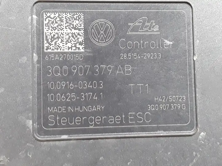 Volkswagen PASSAT B8 (2015 - ) 3Q0907379AB ABS блок — фото 2
