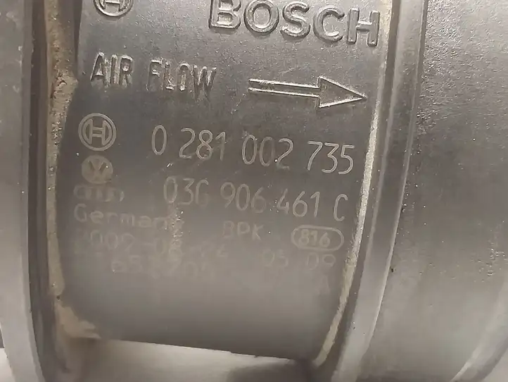 Audi A4 S4 B8 8K (2007 - 2011) 03G906461C Датчик массового расхода воздуха — фото 4