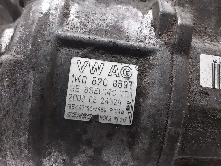 Volkswagen PASSAT B7 (2011 - 2014) 1K0820859T Компрессор (насос) кондиционера воздуха — фото 2