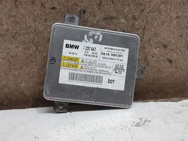BMW 3 E90 E91 (2005 - 2012) 7237647 Блок розжига ксенона — фото 1