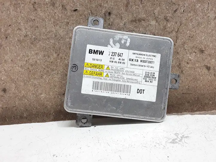 BMW 3 E90 E91 (2005 - 2012) 7237647 Блок розжига ксенона — фото 2
