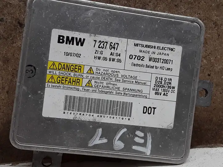 BMW 3 E90 E91 (2005 - 2012) 7237647 Блок розжига ксенона — фото 2