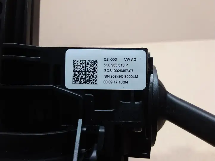 Volkswagen Golf VII (2013 - 2019) 5Q0953549F Контактное кольцо SRS — фото 3