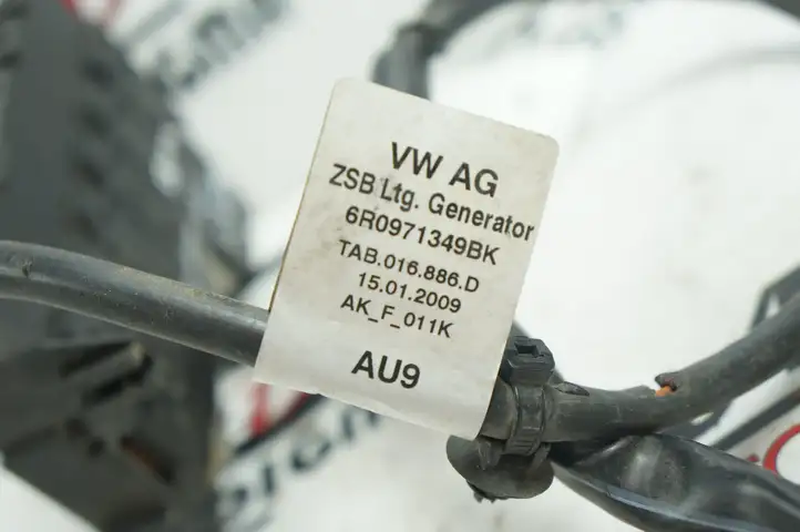 Audi A1 (2010 - 2014) 6R0971349BK Проводка генератора — фото 2