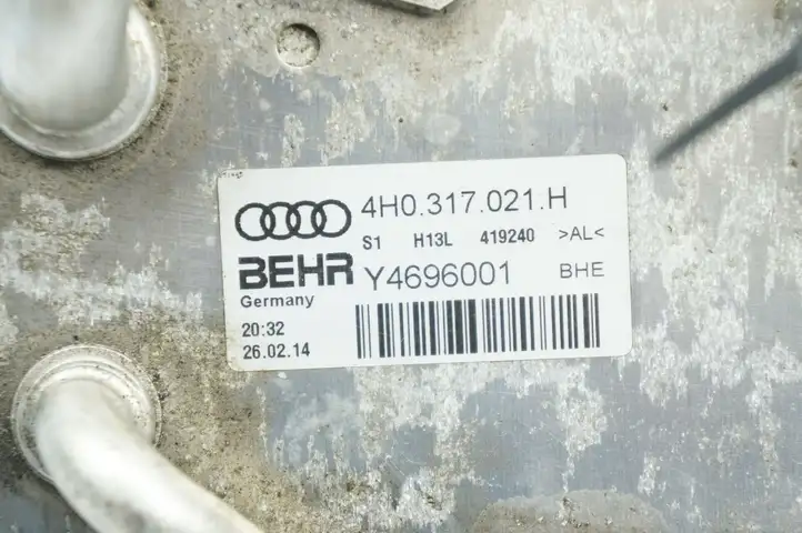 Audi RS7 C7 (2014 - 2018) 4H0317021H Масляный радиатор коробки передач — фото 3