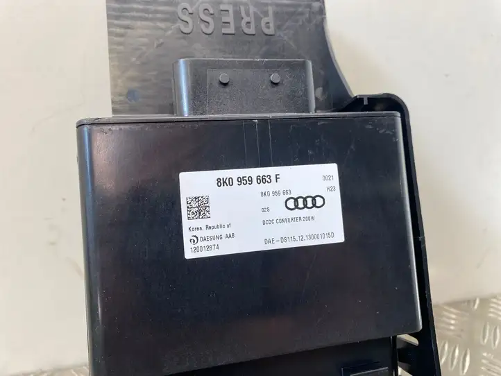 Audi RS7 C7 (2014 - 2018) 8K0959663F Преобразователь напряжения — фото 2