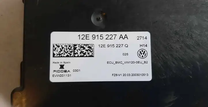 Volkswagen e-Up (2016 - ) 12E915227AA Прочие блоки управления — фото 3