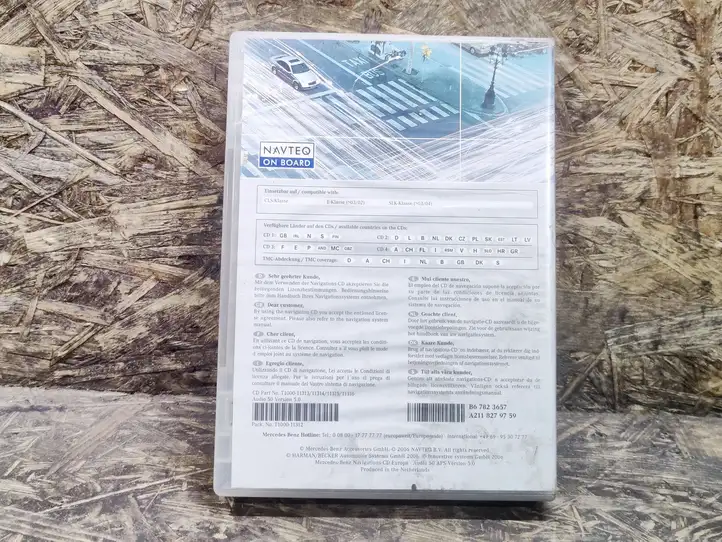 Mercedes-Benz E W211 (2002 - 2009) A2118279759 Навигационные карты CD/DVD — фото 2