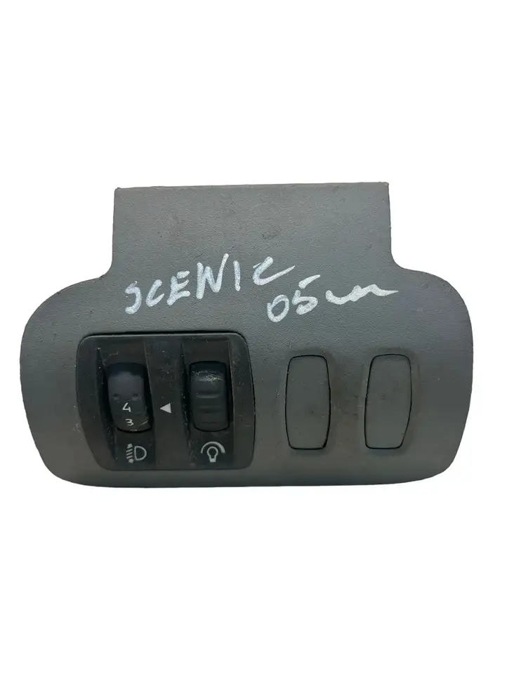 Renault Scenic II - Grand scenic II (2003 - 2006) 8200140984 Включатель регулировки высоты фонарей — фото 1