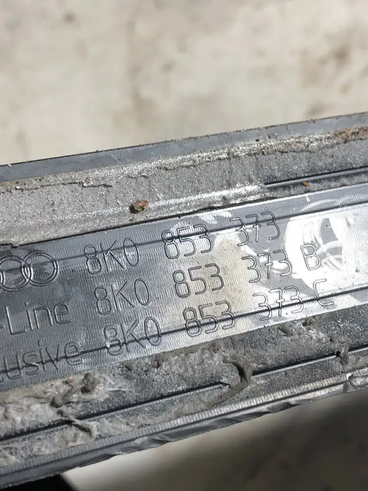 Audi A4 S4 B8 8K (2007 - 2011) 8K0853373 Внутренняя отделка переднего порога — фото 3