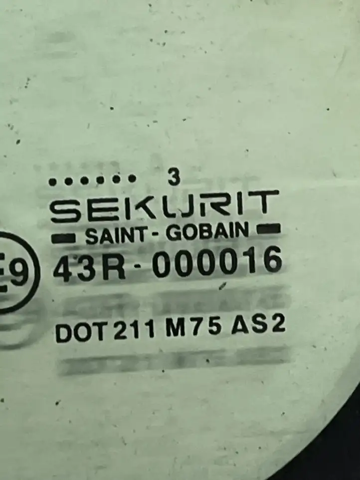 Citroen Berlingo (2003 - 2007) 43R000016 Стекло раздвижной двери — фото 2