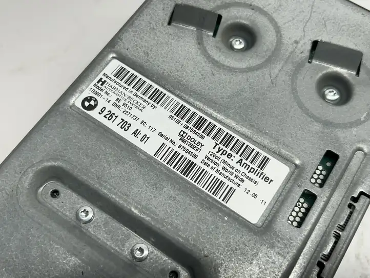 BMW 6 F12 F13 (2010 - 2018) 9261703 Блок Hi-Fi аудиосистемы — фото 11