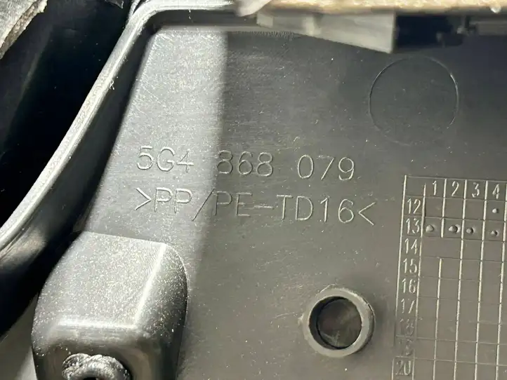 Volkswagen Golf VII (2013 - 2019) 5G4868073 Комплект отделки дверей — фото 13