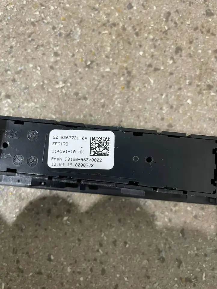 BMW X5 F15 (2013 - 2017) 9262721 Включатель регулировки высоты / жесткости ходовой части — фото 9