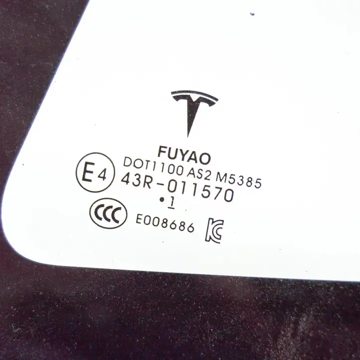 Tesla Model 3 (2017 - 2023) AS2 Заднее боковое стекло — фото 4
