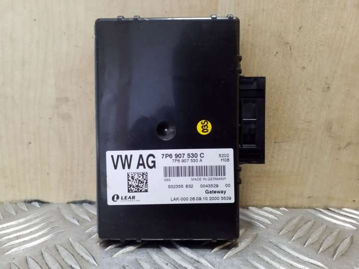 7P6907530C Volkswagen Touareg II Gateway valdymo modulis