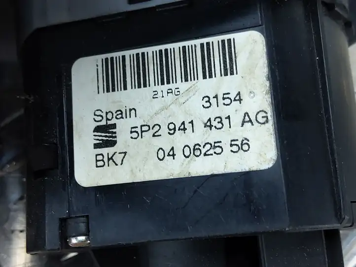 Seat Toledo III (5P) (2004 - 2009) 5P0919094A Включатель фонарей — фото 3