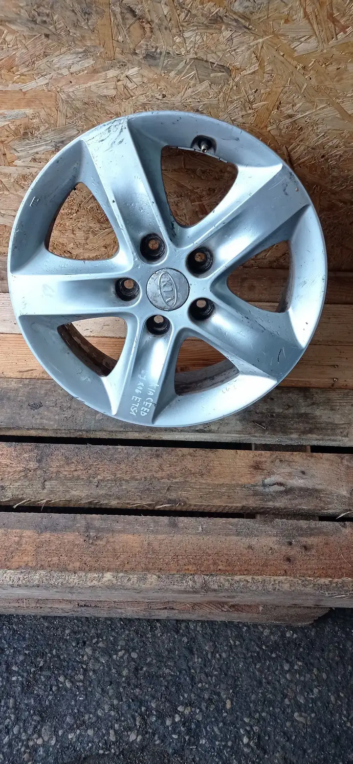 Kia Ceed (2010 - 2012) 529101H250 Легкосплавный колесный диск R16 — фото 5