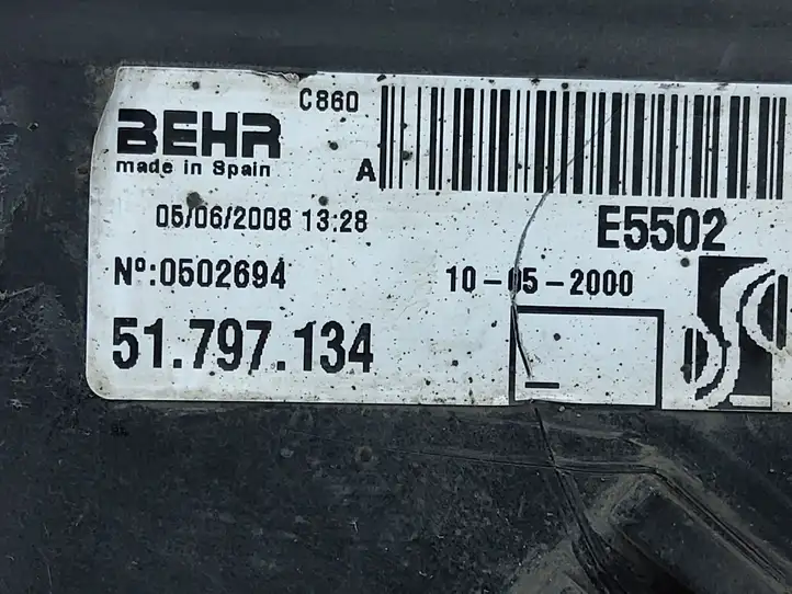 Fiat Punto (188) (1999 - 2010) 51797134 Электровентилятор радиатора — фото 4