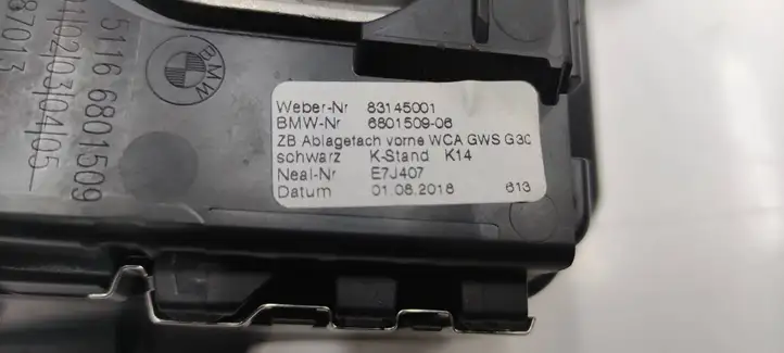 BMW M5 F90 (2017 - 2019) 6801509 Модуль беспроводной зарядки — фото 6