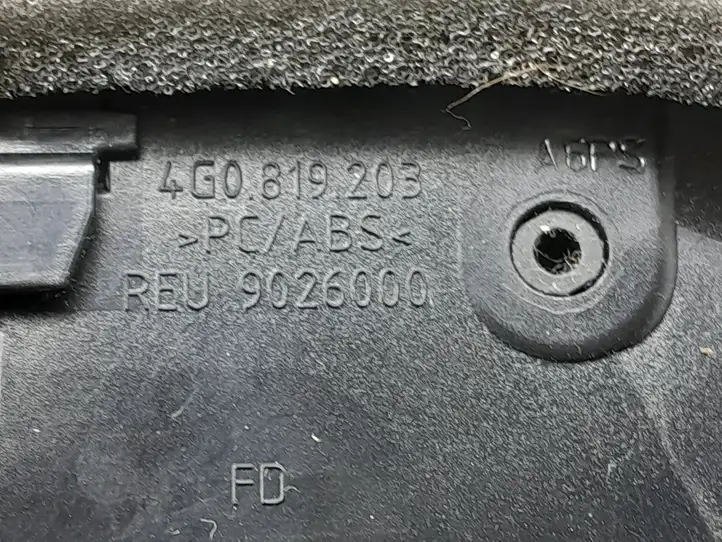 Audi A6 C7 (2011 - 2014) 4G0819203 Задний воздушный дефлектор — фото 2