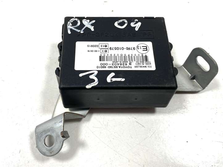 626403000 Lexus RX 300 Imobilaizerio valdymo blokas