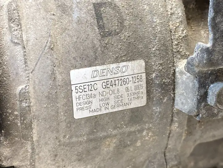 Toyota Avensis T270 (2009 - 2012) GE4472601258 Компрессор (насос) кондиционера воздуха — фото 2