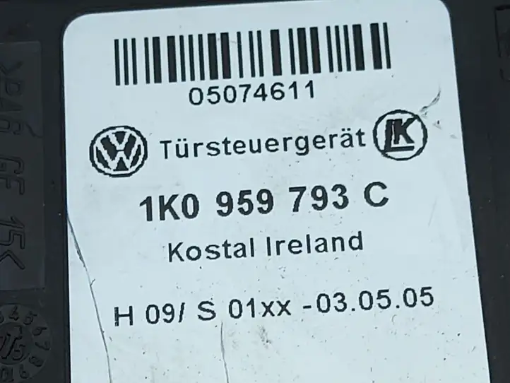Volkswagen Golf V (2003 - 2009) 1K0959793C Электростеклоподъемник передний (комплект) — фото 4