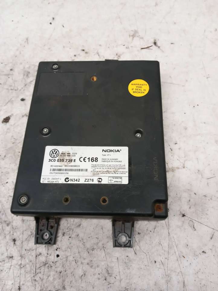 3C0035729E Volkswagen PASSAT B6 Telefono valdymo blokas