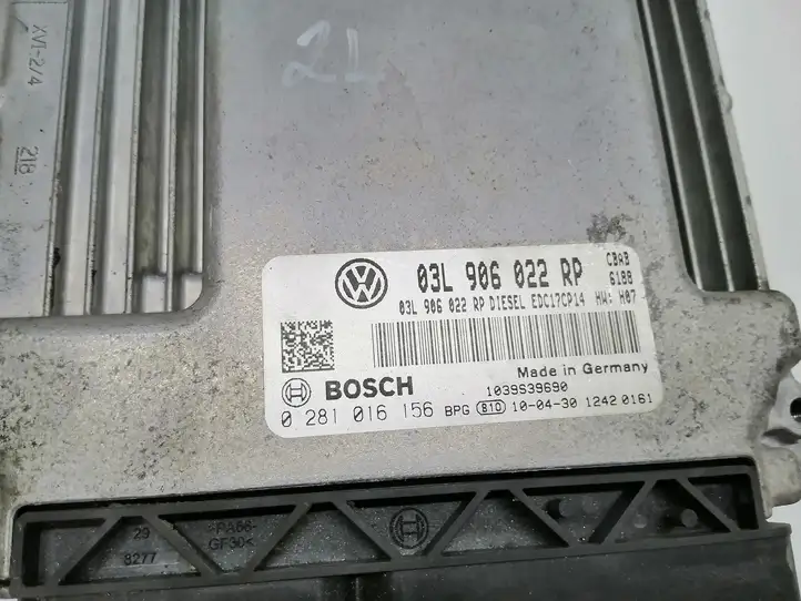 Volkswagen Tiguan (2007 - 2011) 03L906022RP Блок управления двигателем (ЭБУ) — фото 3