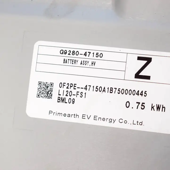 Toyota C-HR I (2016 - 2022) G928047150 Аккумулятор гибридного / электрического автомобиля — фото 6