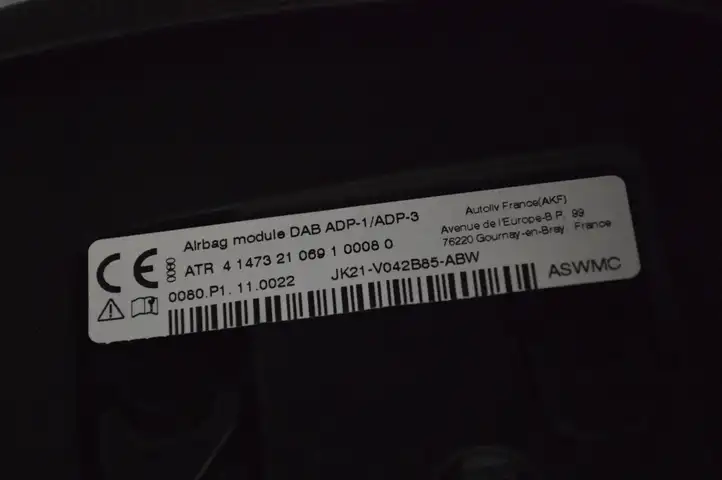 Ford Transit VII (2019 - ) JK21V042B85ABW Подушка безопасности руля — фото 5