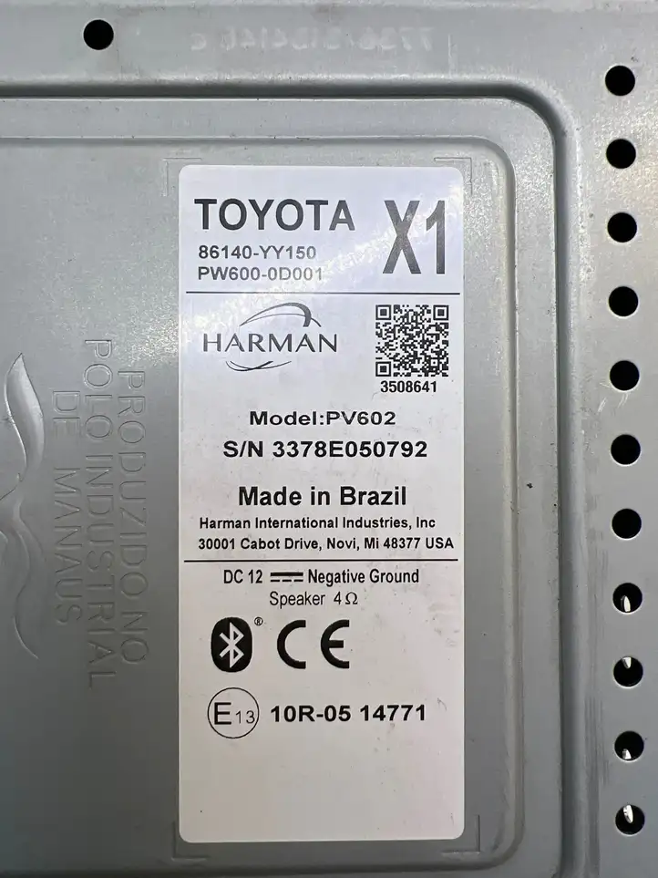 Toyota Yaris (2019 - ) 86140yy150 Блок Hi-Fi аудиосистемы — фото 3