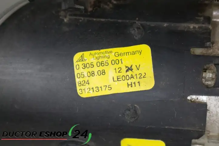 Volvo C30 (2007 - 2010) 31213175 Передняя противотуманная фара — фото 5