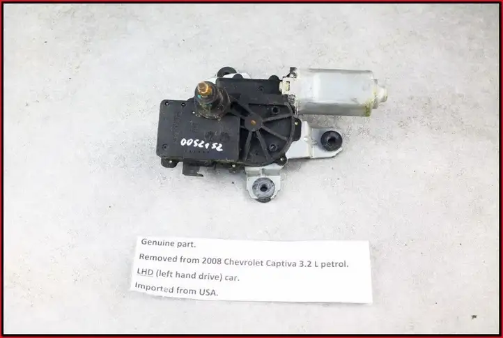 Chevrolet Captiva (2006 - 2011) 966270586L03 Двигатель стеклоочистителя заднего стекла — фото 5