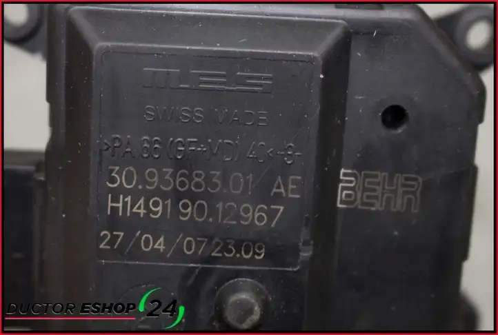 Skoda Fabia Mk1 (6Y) (1999 - 2007) 309368301AEH14919012967 Двигатель задвижки потока воздуха — фото 2