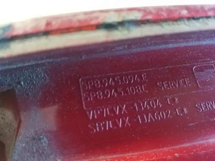 Seat Altea XL (2004 - 2015) 5P8945094E Задний фонарь в крышке багажника — фото 3