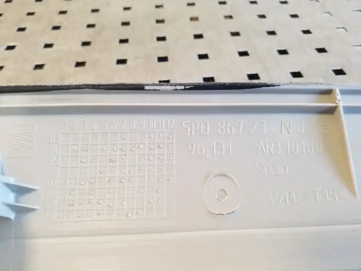Seat Altea XL (2004 - 2015) 5P0867234N Обшивка стойки A — фото 2
