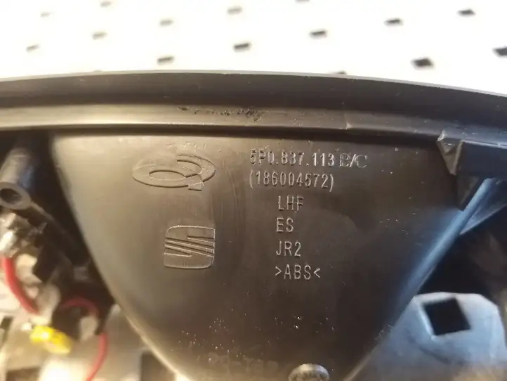 Seat Altea XL (2004 - 2015) 5P0837113BC Внутренняя ручка задней двери — фото 5