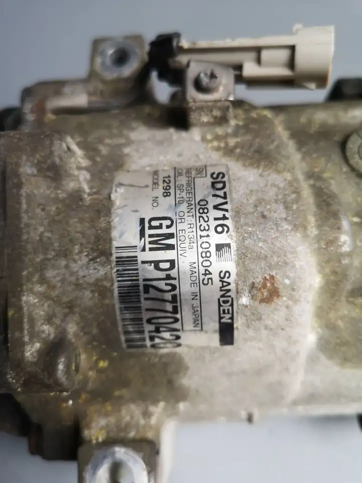Opel Vectra C (2005 - 2009) P12770420 Компрессор (насос) кондиционера воздуха — фото 5