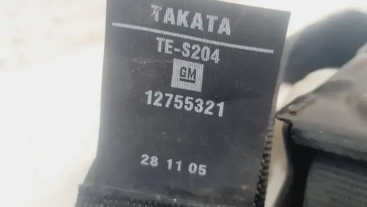 Saab 9-3 Ver2 (2003 - 2007) 12755321 Задний ремень безопасности — фото 4