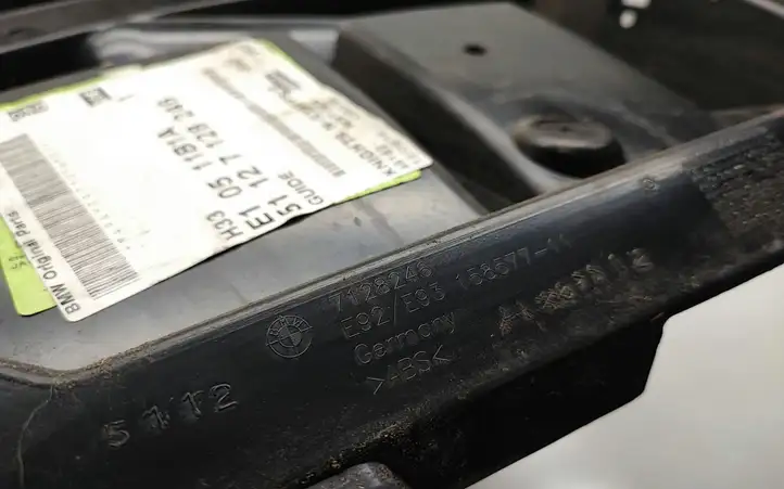 BMW 3 E92 E93 (2005 - 2014) 7128246 Кронштейн заднего бампера — фото 2