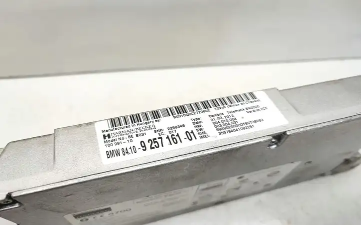 BMW 3 E92 E93 (2005 - 2014) 9257161 Bluetooth модуль — фото 2