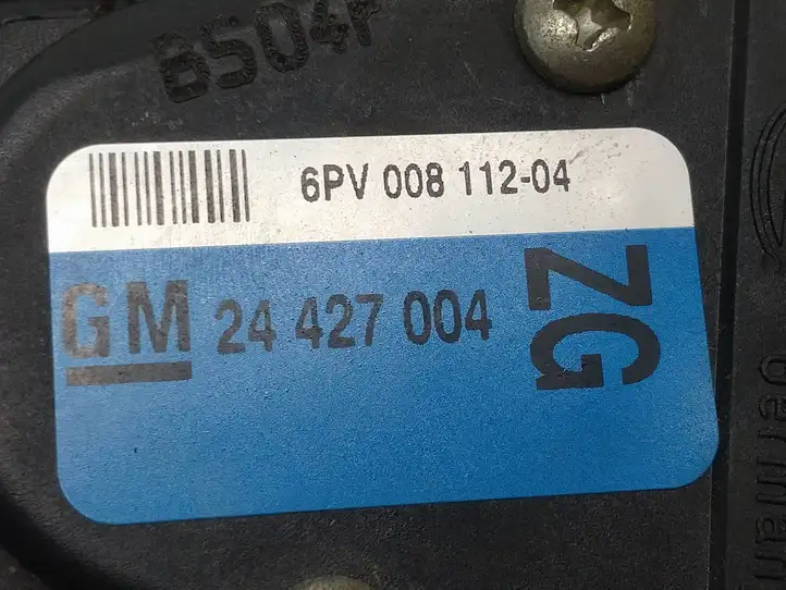 Opel Astra H (2004 - 2009) 24427004 Педаль акселератора — фото 7