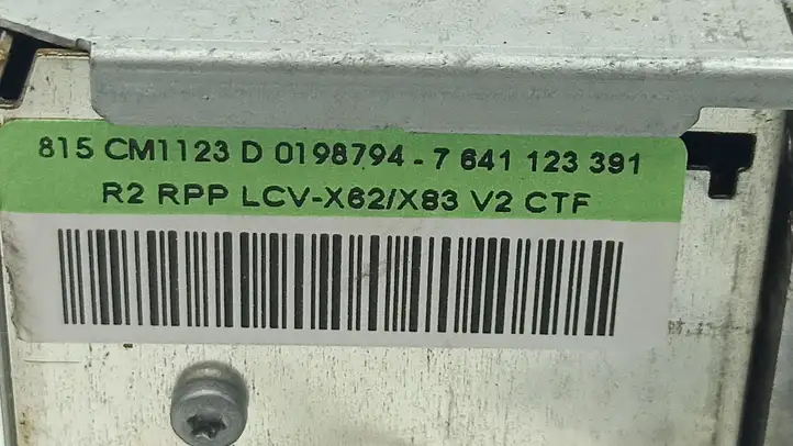 Nissan Primastar (2001 - 2014) 281158338R Магнитола / мультимедийная система — фото 4
