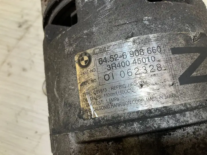 BMW 3 E46 (1998 - 2005) 6908660 Компрессор (насос) кондиционера воздуха — фото 2