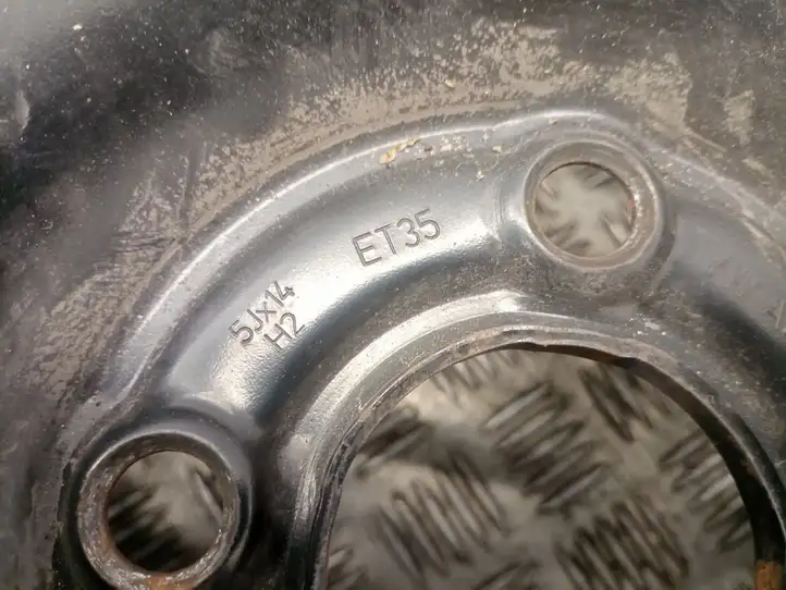 Volkswagen up! (2011 - )  1SO601027 Стальной штампованный обод (ободья) колеса R 14