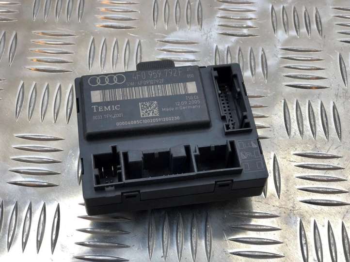 Audi A6 (2004 - 2008)  4F0959792F Блок управления дверью